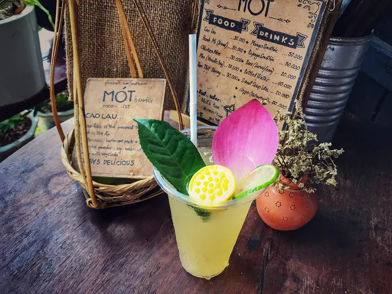 Mót Hội An - Nước thảo mộc sả chanh - ảnh 2