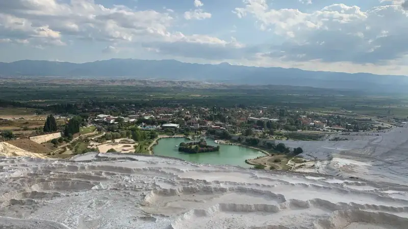 Ruộng Bậc Thang Travertine Pamukkale - ảnh 5