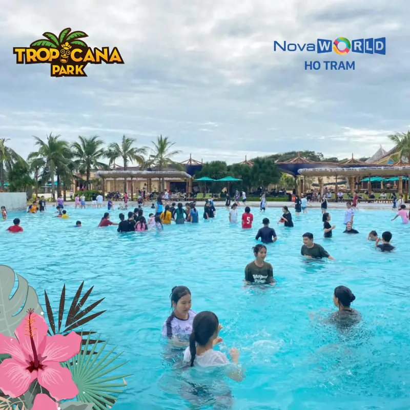 Công viên nước Tropicana Park Hồ Tràm Vũng Tàu - ảnh 5