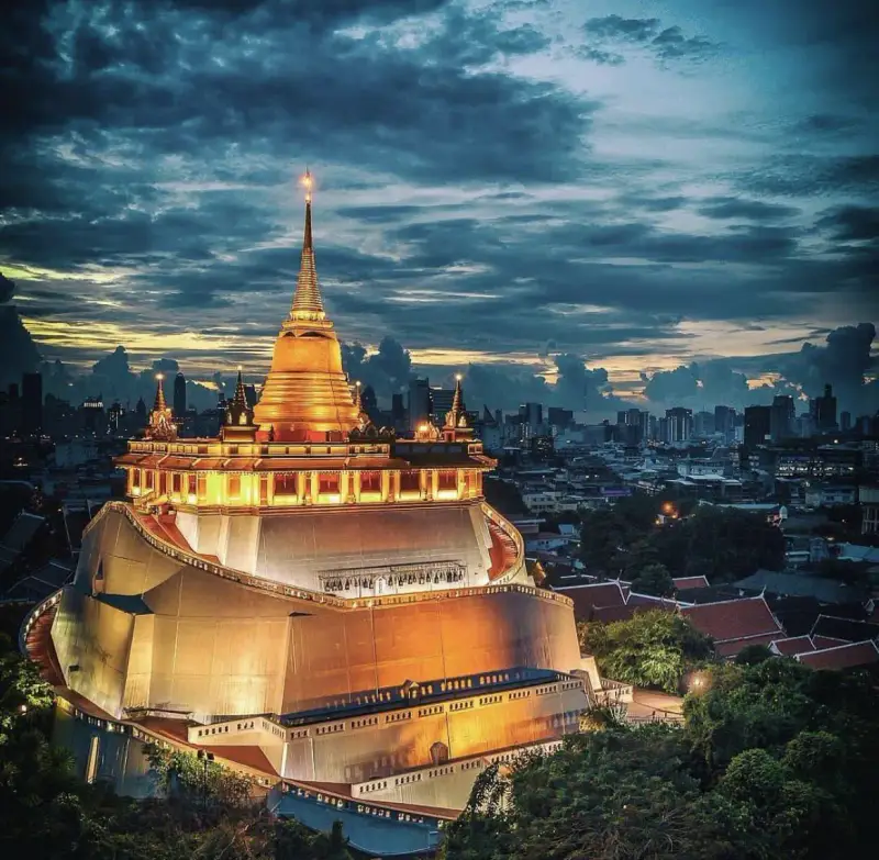 Chùa Núi Vàng Wat Saket Bangkok - ảnh 5