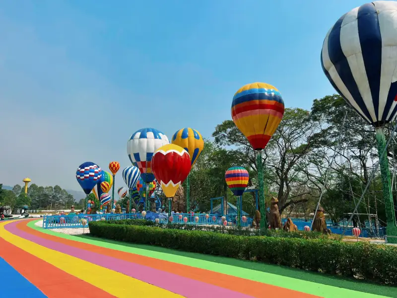 Lighting Art Museum & Balloon Garden in Thailand - ảnh 6