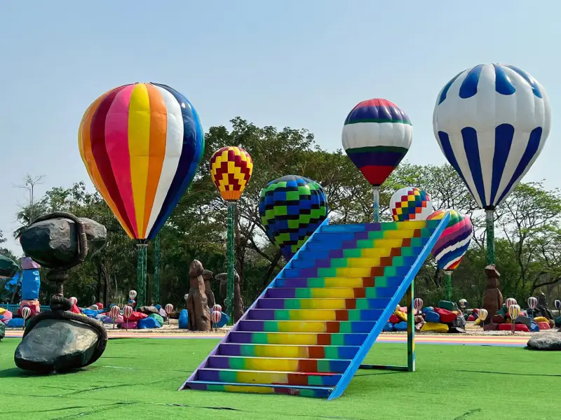 Lighting Art Museum & Balloon Garden in Thailand - ảnh 5