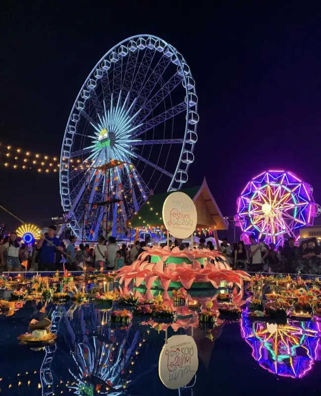 Asiatique The Riverfront khu phức hợp bên sông Chao Phraya - ảnh 2