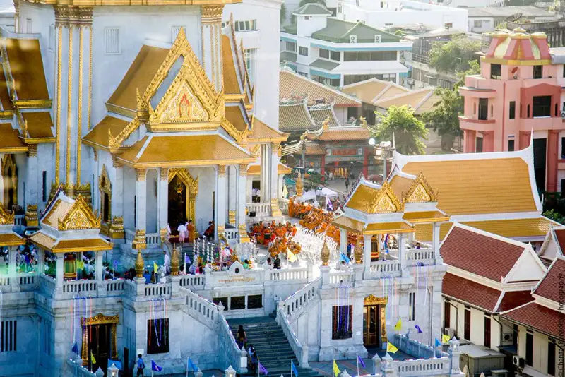 Chùa Phật Vàng Wat Traimit - Wittayaram Worawihan - ảnh 4