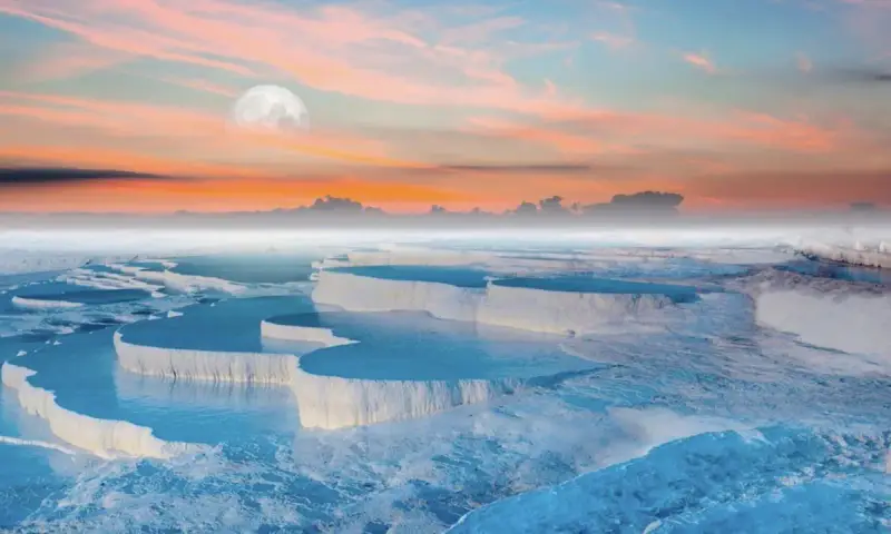 Ruộng Bậc Thang Travertine Pamukkale - ảnh 7
