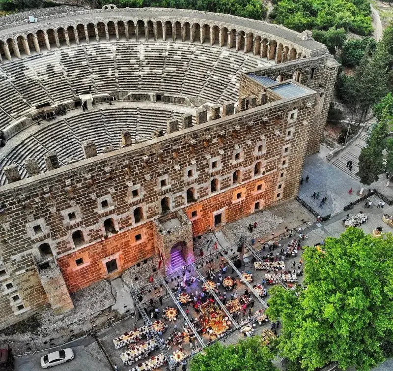 Nhà hát Aspendos - ảnh 3