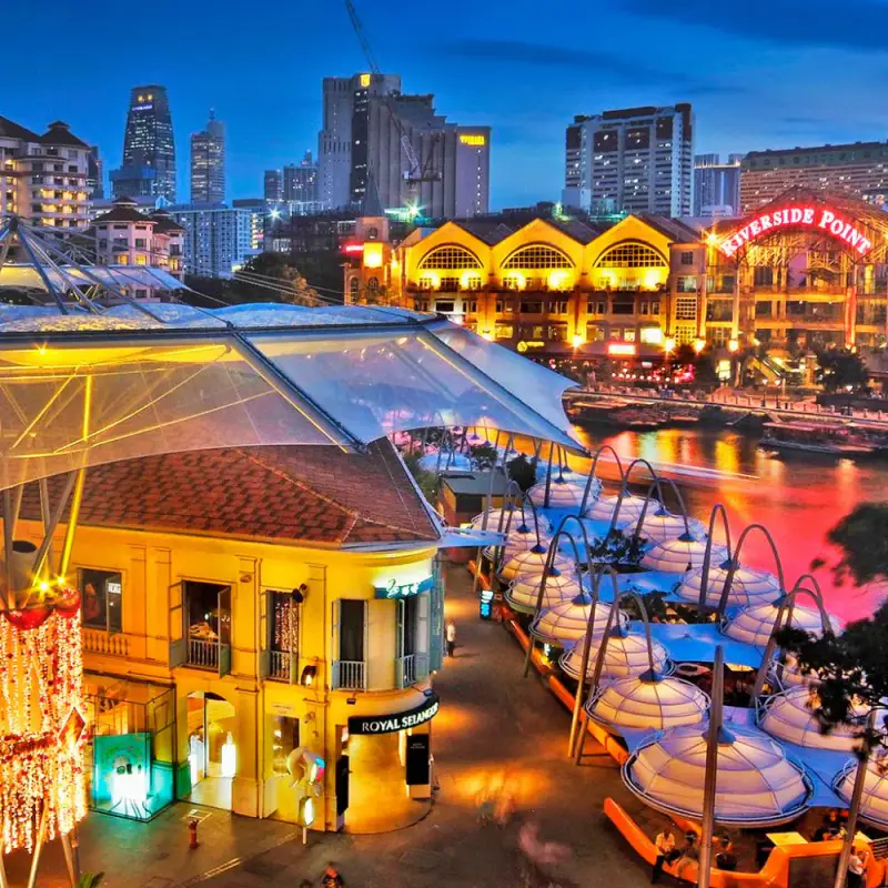 Bến Clarke (Clarke Quay) - ảnh 6
