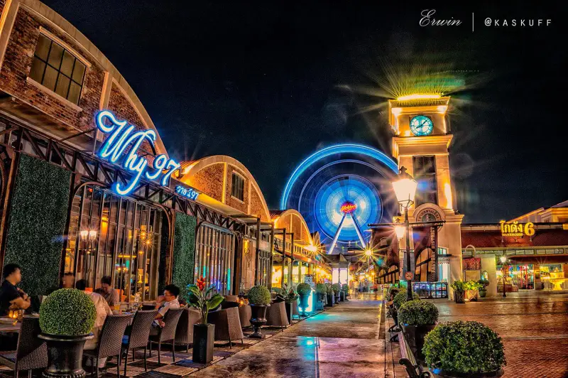 Asiatique The Riverfront khu phức hợp bên sông Chao Phraya - ảnh 4