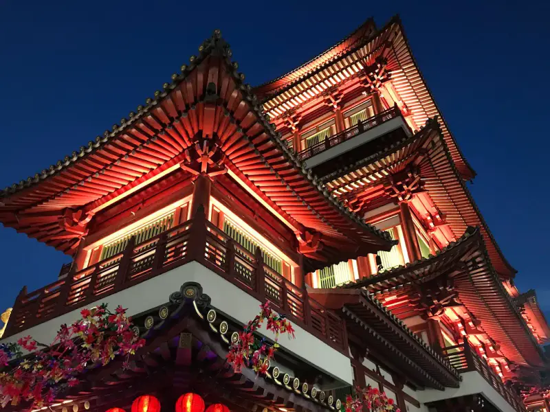 Chùa Phật Nha (Buddha Tooth Relic Temple) - ảnh 7